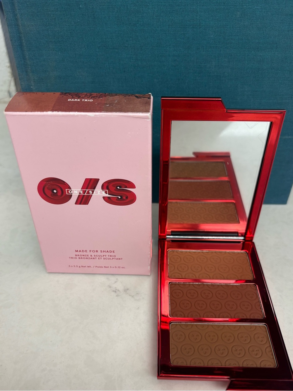 ONE/SIZE Bronzer & Contour Trio - Dark Trio - MSRP $38